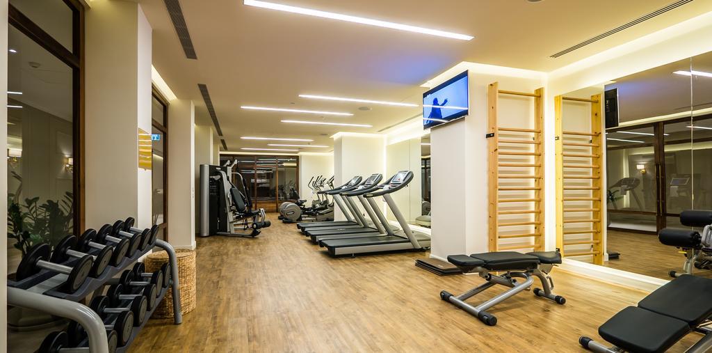 허버트 사무엘 호텔 예루살렘 외부 사진 The gym at the hotel