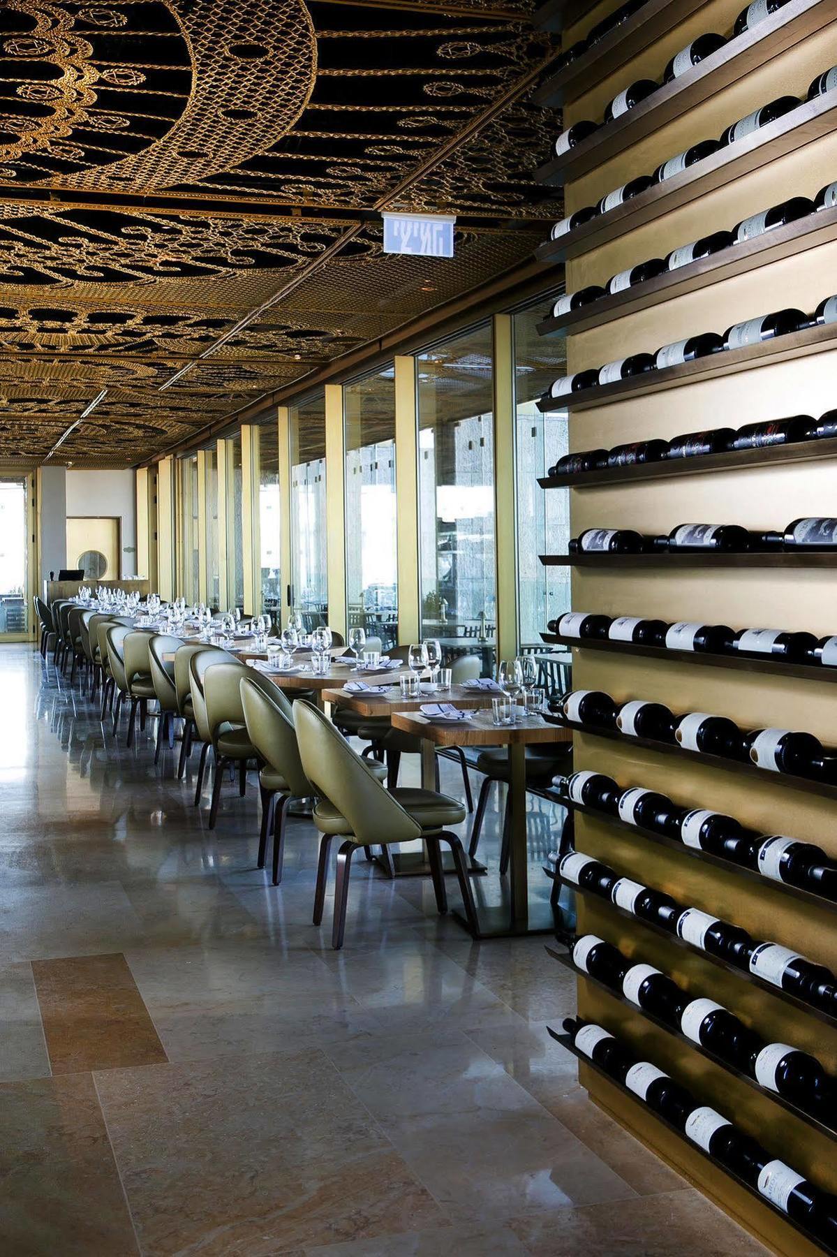 허버트 사무엘 호텔 예루살렘 외부 사진 Interior of the restaurant